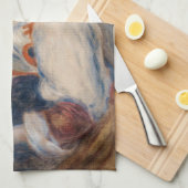 Pierre-Auguste Renoir - Vrouw met een brief Theedoek (Quarter Fold)