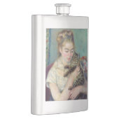 Pierre-Auguste Renoir - Vrouw met een kat Flacon (Rechts)