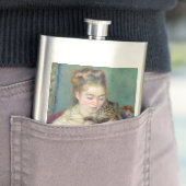 Pierre-Auguste Renoir - Vrouw met een kat Flacon (Voorbeeld)
