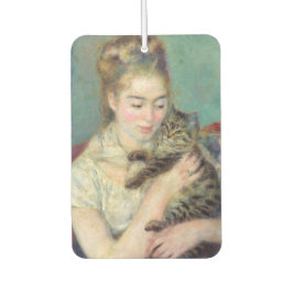 Pierre-Auguste Renoir - Vrouw met een kat Luchtverfrisser