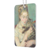 Pierre-Auguste Renoir - Vrouw met een kat Luchtverfrisser (Links)
