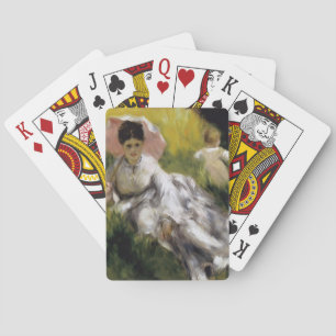 Pierre-Auguste Renoir- Vrouw met Parasol Speelkaarten
