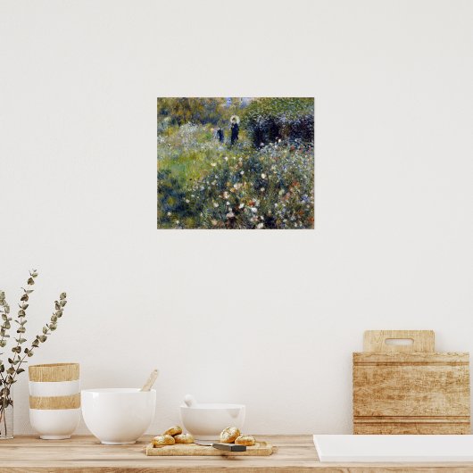 Pierre-Auguste Renoir Woman met Parasol Poster (Keuken)