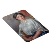 Pierre-Auguste Renoir - Young Woman Seed Magneet (Rechterzijde)