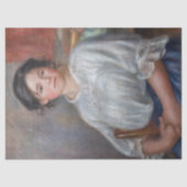 Pierre-Auguste Renoir - Young Woman Seed Tissuepapier (Voorkant)