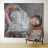 Pierre-Auguste Renoir - Young Woman Seed Wandkleed (In Situ (horizontaal))