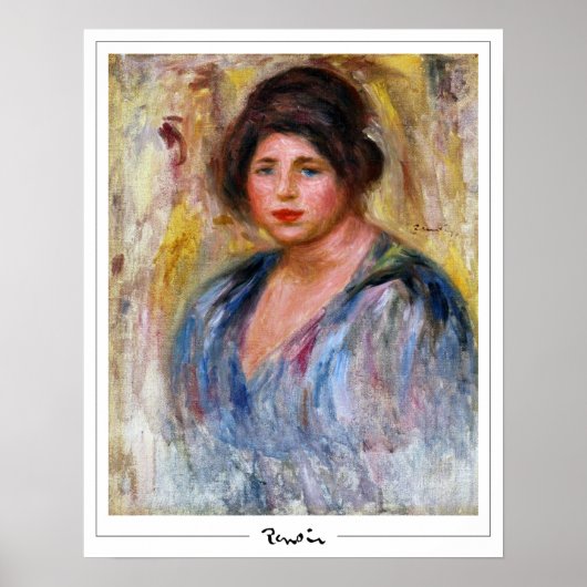 Pierre-Auguste Renoir Zedign Art Poster #117-3 (Voorkant)