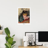 Pierre-Auguste Renoir Zedign Art Poster #129-3 (Thuiskantoor)