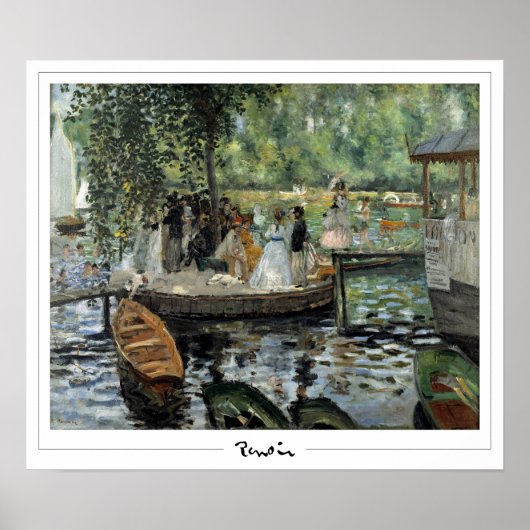 Pierre-Auguste Renoir Zedign Art Poster #13-2 (Voorkant)