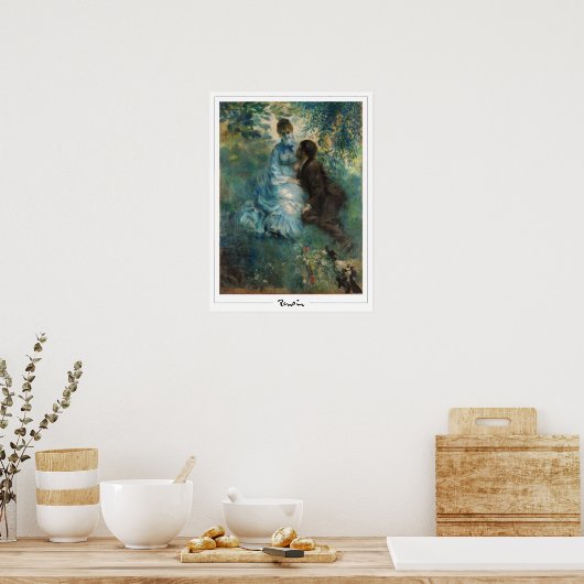 Pierre-Auguste Renoir Zedign Art Poster #16-3 (Keuken)