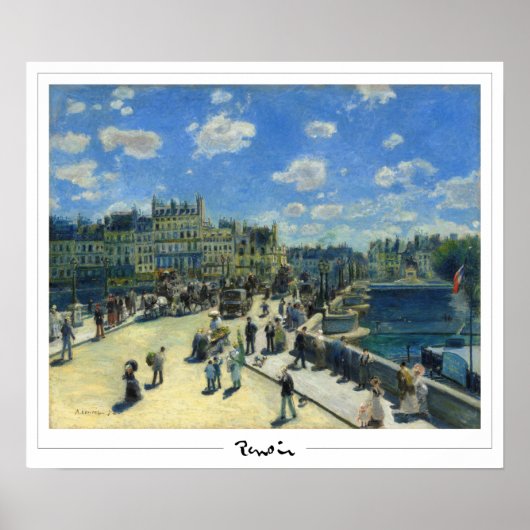 Pierre-Auguste Renoir Zedign Art Poster #20 (Voorkant)