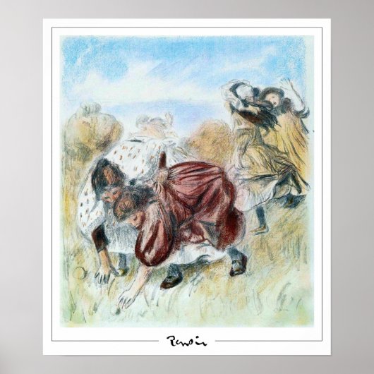 Pierre-Auguste Renoir Zedign Art Poster #24-3 (Voorkant)