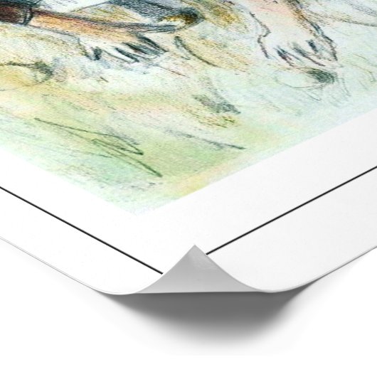 Pierre-Auguste Renoir Zedign Art Poster #24-3 (Hoek)