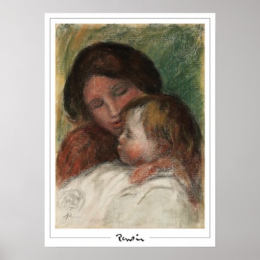 Pierre-Auguste Renoir Zedign Art Poster #300-3 (Voorkant)
