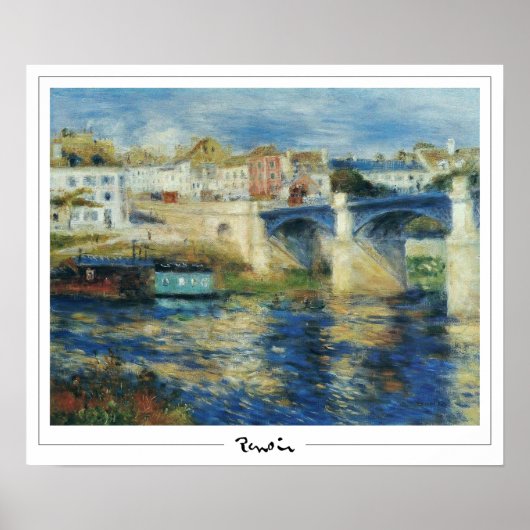 Pierre-Auguste Renoir Zedign Art Poster #563-3 (Voorkant)