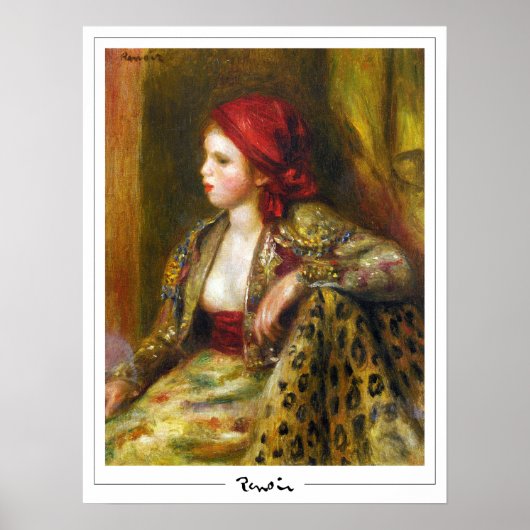 Pierre-Auguste Renoir Zedign Art Poster #611-3 (Voorkant)