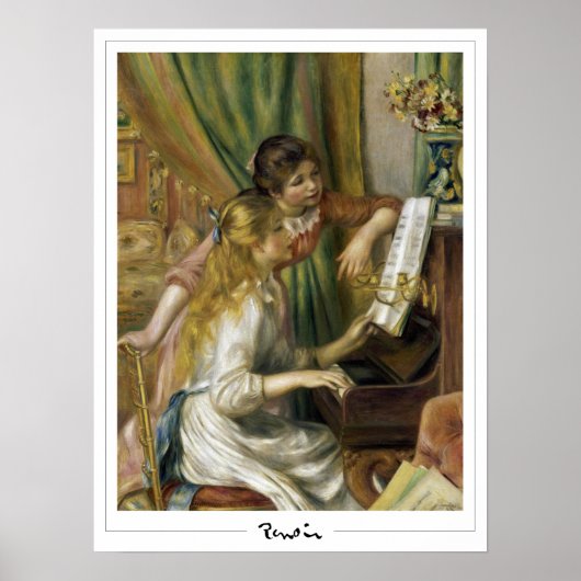 Pierre-Auguste Renoir Zedign Art Poster #7-3 (Voorkant)