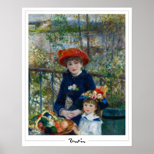 Pierre-Auguste Renoir Zedign Art Poster #8-2 (Voorkant)