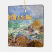 Pierre-Auguste Renoir - Zee, Guernesey Keramisch Ornament (Links)