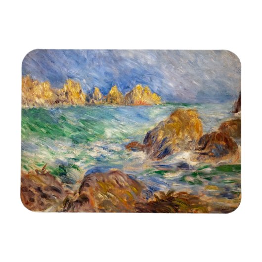 Pierre-Auguste Renoir - Zee, Guernesey Magneet (Horizontaal)