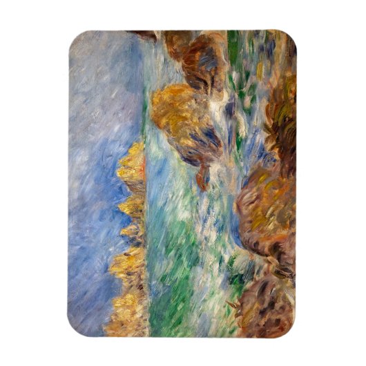 Pierre-Auguste Renoir - Zee, Guernesey Magneet (Verticaal)
