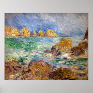 Pierre-Auguste Renoir - Zee, Guernesey Poster