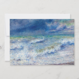 Pierre-Auguste Renoir - Zeegezicht Bedankkaart