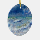 Pierre-Auguste Renoir - Zeegezicht Keramisch Ornament (Rechts)