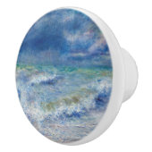 Pierre-Auguste Renoir - Zeegezicht Keramische Knop (Rechts)