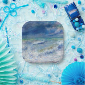 Pierre-Auguste Renoir - Zeegezicht Papieren Bordje (Feest)