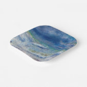 Pierre-Auguste Renoir - Zeegezicht Papieren Bordje (Gebogen)