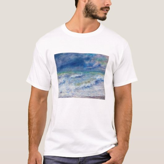 Pierre-Auguste Renoir - Zeegezicht T-shirt (Voorkant)