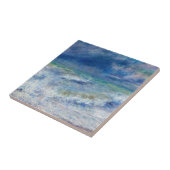 Pierre-Auguste Renoir - Zeegezicht Tegeltje (Zijkant)