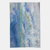 Pierre-Auguste Renoir - Zeegezicht Theedoek (Verticaal)