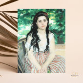 Pierre-Auguste Renoir Zomer 1868 Schilderkunst Briefkaart