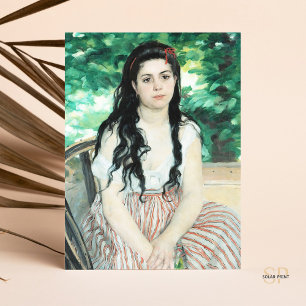 Pierre-Auguste Renoir Zomer 1868 Schilderkunst Briefkaart