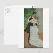 Pierre-Auguste Renoir's Dance in de stad (1883) Briefkaart (Voorkant / Achterkant)