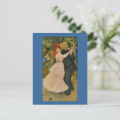Pierre-Auguste Renoir's Dance te Bougival (1883) Briefkaart (Staand voorkant)
