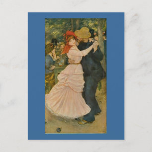 Pierre-Auguste Renoir's Dance te Bougival (1883) Briefkaart