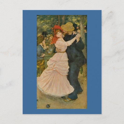 Pierre-Auguste Renoir's Dance te Bougival (1883) Briefkaart (Voorkant)