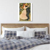 Pierre-Auguste Renoir's Dance te Bougival (1883) Canvas Afdruk (Insitu (Slaapkamer))