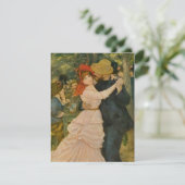 Pierre-Auguste Renoir's Dance te Bougival (1883) Kaart (Staand voorkant)