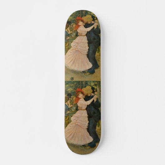 Pierre-Auguste Renoir's Dance te Bougival (1883) Persoonlijk Skateboard (Voorkant)