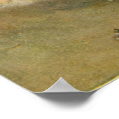 Pierre-Auguste Renoir's Dance te Bougival (1883) Poster (Hoek)