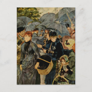 Pierre-Auguste Renoir's The Umbrellas (1883) Briefkaart