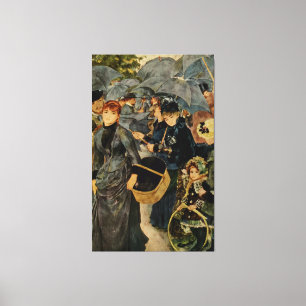 Pierre-Auguste Renoir's The Umbrellas (1883) Canvas Afdruk