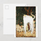 Pierre Bonnard, De Witte Kat, 1894 Feestdagenkaart (Voorkant / Achterkant)