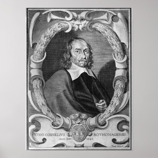 Pierre Corneille 1643 Poster (Voorkant)