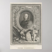 Pierre Corneille French playwright Poster (Voorkant)