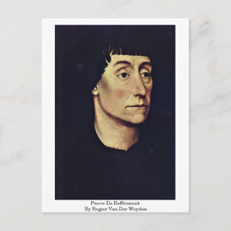Pierre De Beffremont door Rogier Van Der Weyden Briefkaart